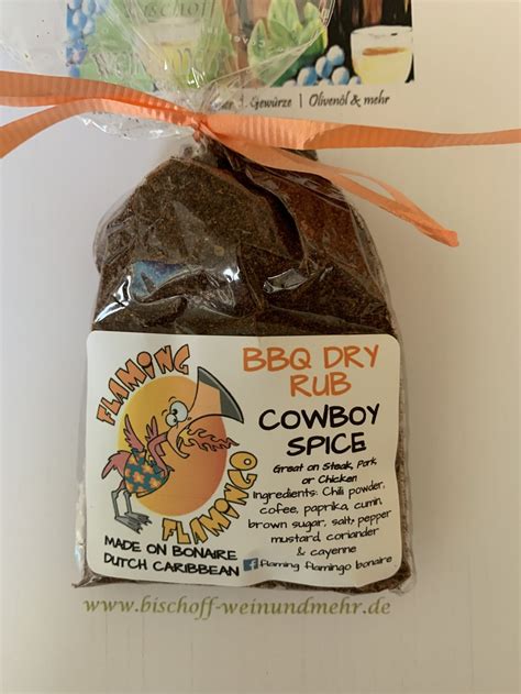 Bbq Dry Rub Cowboy Spice 80g Bischoff Wein And Mehr