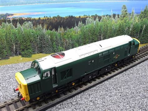 Heljan O Gauge 37111 Br Green Class 37 Wfye Diesel Loco 2 Rail Electric