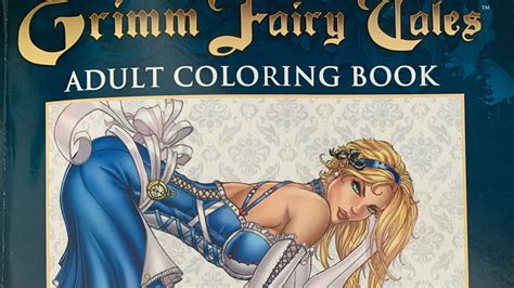 Grimm Fairy Tales Adult Coloring Book Youtube