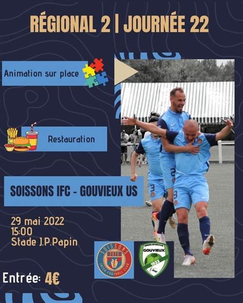 Carnets De Notes Soissons Ifc Organise Ce Dimanche 29 Mai à 15h à L