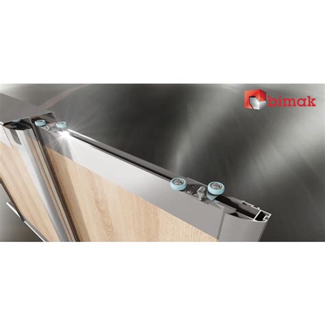 Bimak Super Duo Sliding Door Kit Colour Silver 4 Doors 4m Tracks