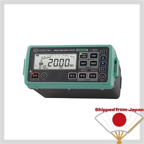 KYORITSU Digital Insulation Earth Resistance Tester With L Type Probe