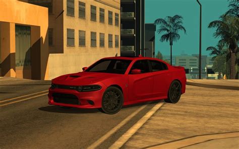 Gta San Andreas Dodge Charger Srt Hellcat 2019 Low Poly Mod