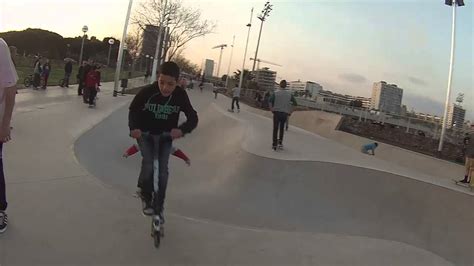 Presentación nuevo skatepark Pool de la Mar Bella Barcelona YouTube