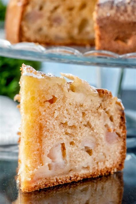 Easy Italian Pear Cake Italian Recipes Dessert Pear Cake Recipes