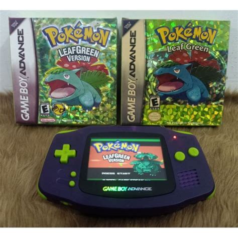 Gameboy Advance Gba Pokemon Leaf Green Lazada Ph