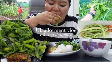 Bari Ko Fresh Farsi Ko Munta Ko Tarkari Sanga Mukbang Groceries Vlog