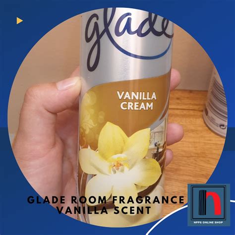 Original Glade Vanilla Cream Odor Spray Fragrance Spray Ml Shopee