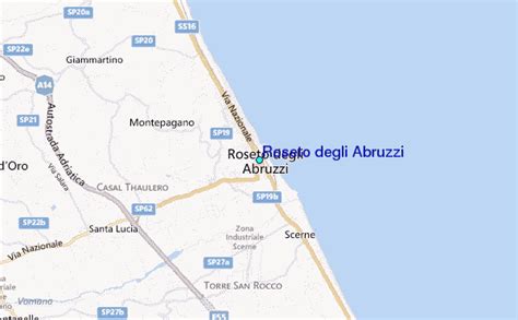 Roseto degli Abruzzi Tide Station Location Guide