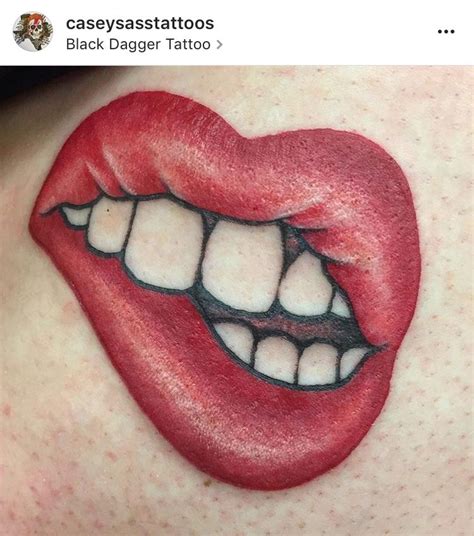 Pin By Carrie S On Lips Tattoo Lip Tattoos Tattoos Lips