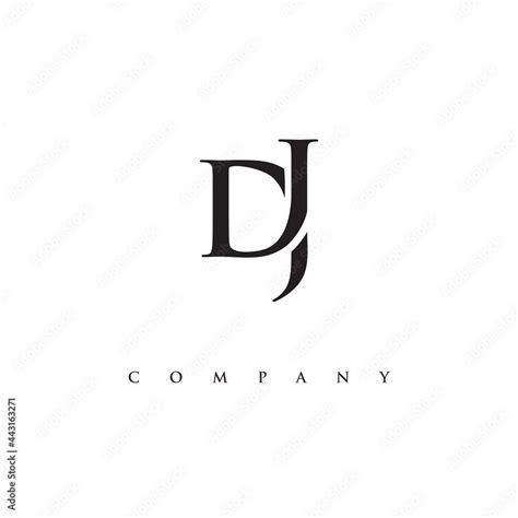 Initial Dj Logo Design Vector Stock Vector Artofit