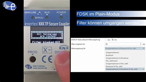 Enertex Knx Tp Secure Coupler Youtube