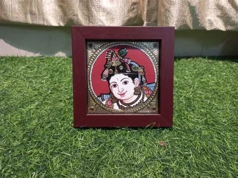 Baby Krishna Tanjore Painting At Best Price In Chennai By Rgb Systems