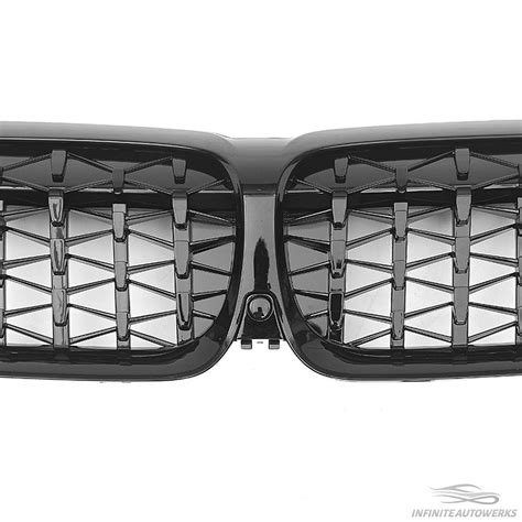 Bmw G20 3 Series Pre Lci 330i M340i Mesh Style Front Grill Gloss Black Infinite Autowerks