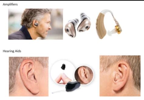 Hearing Aids vs. Amplifiers: Professional Hearing Center: Audiologists