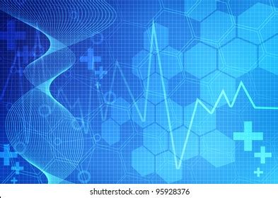 Blue Medical Abstract Background Stock Illustration 95928376 | Shutterstock