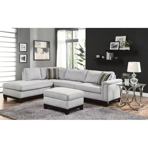 Plush Sectional Sofa With Chaise - With a movable chaise section and ...