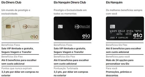 Elo Nanquim Diners Club X Elo Diners Club Qual é A Diferença