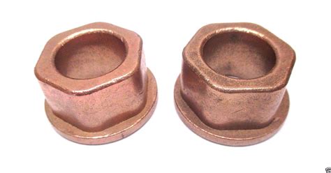 2 Pack Genuine MTD 941 0598 Hex Flange Bearing For Cub Cadet Craftsman