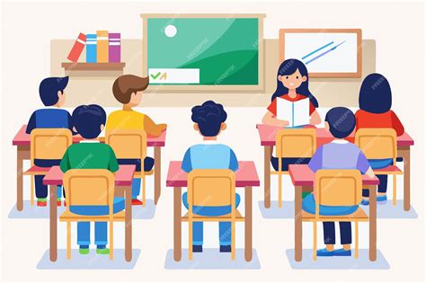 Desenhos De Sala De Aula Com Alunos