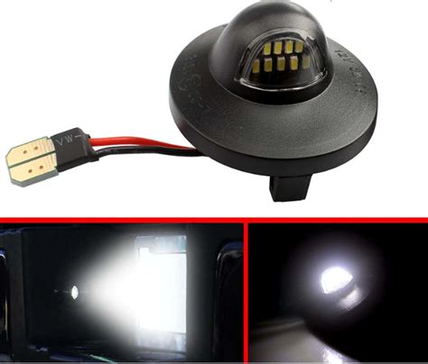 Paquete de 2 luces LED para matrícula 6000 K para Ford F150250350