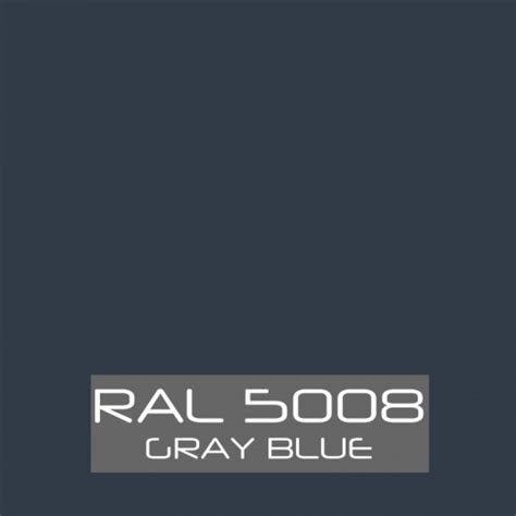 Ral Gray Blue Tinned Paint Buzzweld Coatings