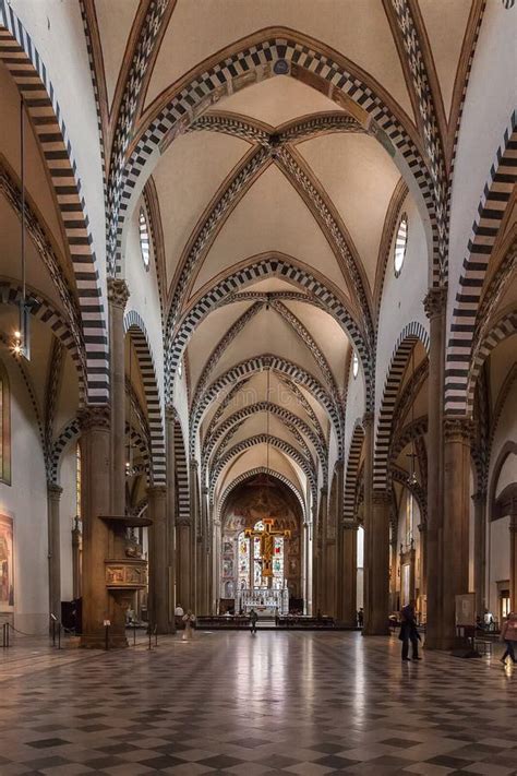 The Interior of Santa Maria Novella Church in Florence, Italy Editorial Photography - Image of ...