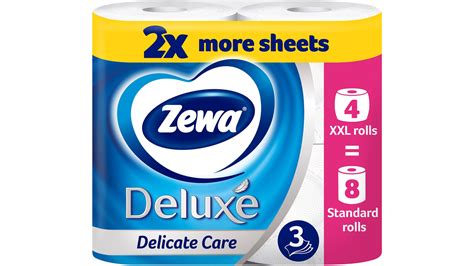 Toalet Papir ZEWA Deluxe Delicate Care 3sloja XXL 4kom Cenoteka