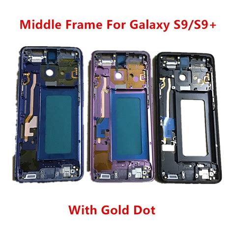 For Samsung Galaxy S9 G960 S9 Plus G965 Middle Frame Housing Board Lcd Faceplate Bezel Replace