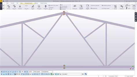 How To Create Trusses In Tekla Structures Youtube