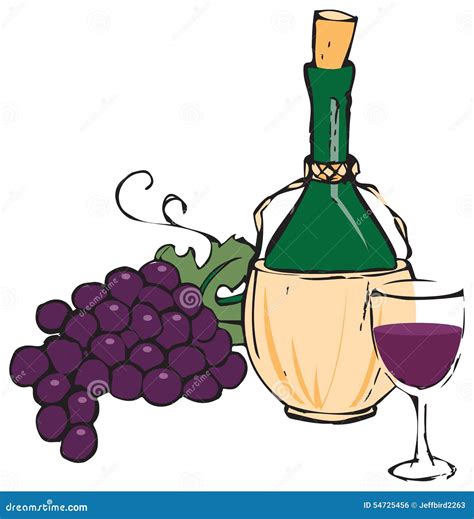 Chianti Stock Vector - Image: 54725456