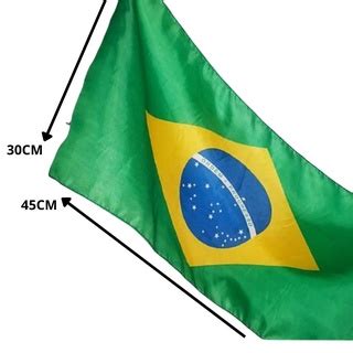 Bandeira Do Brasil Para Carro 45cm X 30cm Shopee Brasil