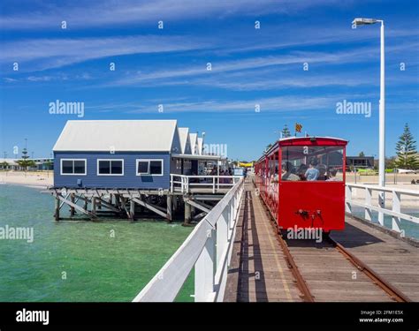 Stocker Preston Express Electric Jetty Train On The Busselton Jetty The