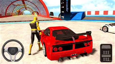 Mega Ramp Car Racing Impossible Car Stunt Ramp Car Games GT Car