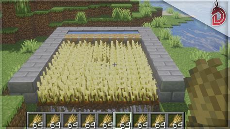 COME FARE UNA FARM AUTOMATICA DI GRANO PATATE CAROTE SU MINECRAFT 1 17