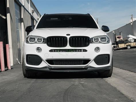 Bmw F15 X5 M Sport Carbon Fiber Front Lip Spoiler