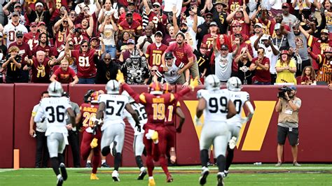 Washington Commanders win 41-24 vs. Las Vegas Raiders: NFL highlights ...