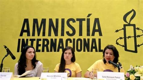 Amnistía Internacional Presenta Campaña Juntas Hasta La Vida