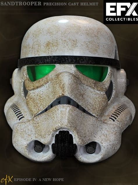 Sandtrooper Helmet Precision Cast Replica Star Wars Time To Collect