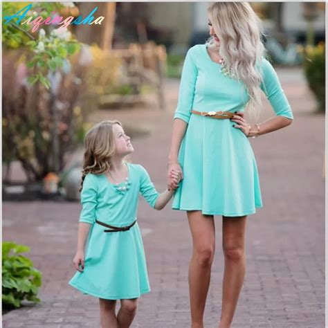 Mom And Daughter Matching Dresses Mother Daughter Matching Dress Light