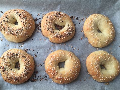 Homemade Fat Head Dough Bagels with Everything Seasoning