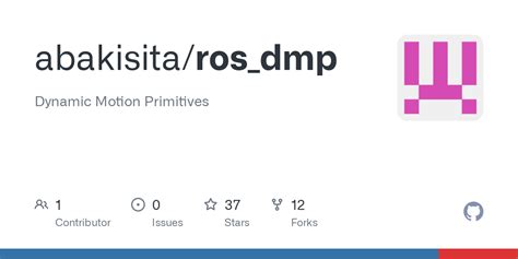 Github Abakisita Ros Dmp Dynamic Motion Primitives