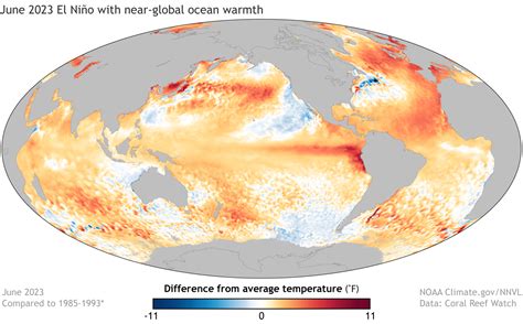 Global Climate Summary For June 2023 NOAA Climate Gov