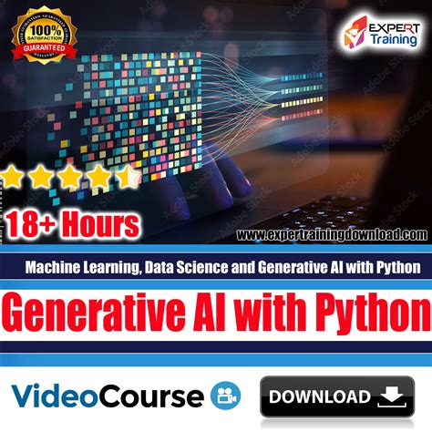 Machine Learning Data Science And Generative Ai With Python Expert