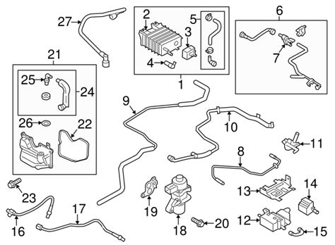 Genuine Oem Vapor Canister Purge Valve Assembly Part Dg Z B E Fits