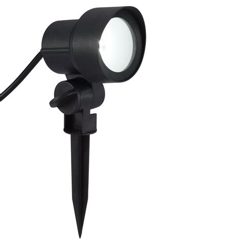 Mainstays Plug In Black Intelligent Light Sensor V Ac Outdoor Led