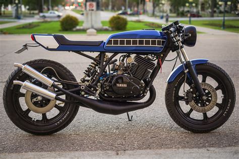 Lightweight Monster Yamaha Rd Caf Racer Bikebound