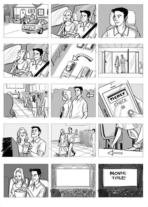 Storyboard template, Storyboard film, Storyboard design