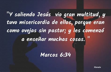 La Biblia Marcos 6 34