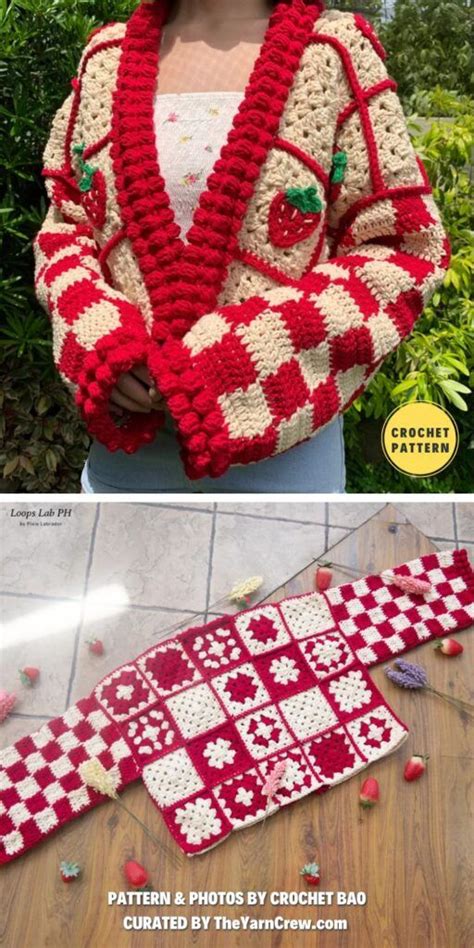 9 Crochet Granny Square Cardigan Patterns Artofit